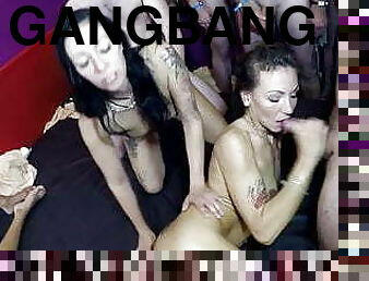 Private gangbang party