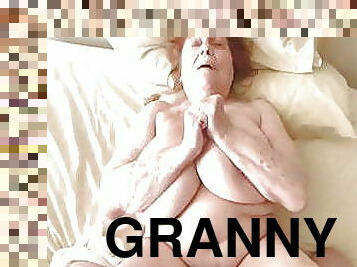 Grandson Makes His Dirty Granny Cum