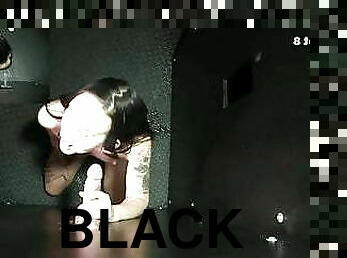 Alli Black - Alli&#039;s First Gloryhole Video POV