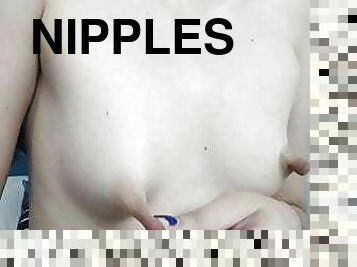 Huge Long Nipples Close up