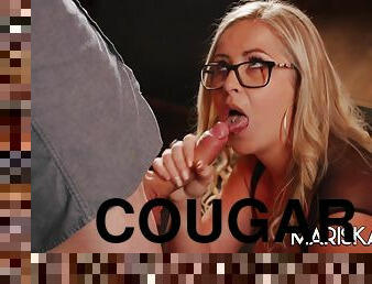 Cougar Fucks Young Stud Over Coffee With Mariska X