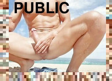 masturbácia, nudistické, na-verejnosti, pláž, exibicionistky, vták