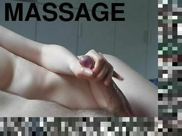 Anna Beautiful girl sensual and hot tantric oiled lingam massage, happy ending