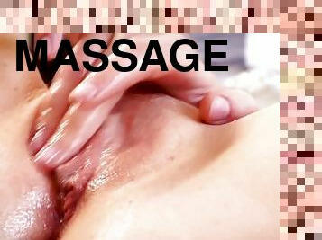 Clit Massage & Fingering till Orgasm