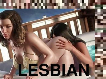 T.O.N:Guy Is Spying Two Lesbian Milfs With Huge Tits-Ep83