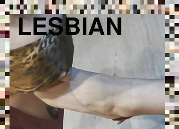 Beautyful lesbian feet and spit domination (TRAILER)