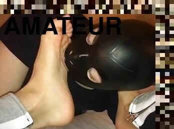Master Max dominates foot loving guy