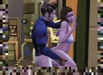 Agent Carter Examines Captain America's Dick - 3d Hentai