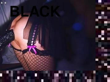 Interracial Anal with a Huge Black Dildo I want to take it ALL!