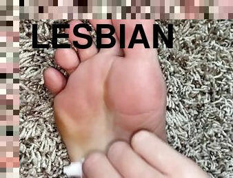 lesbiana, slclav, picioare, maurdara, frumusica, fetish, varfuri