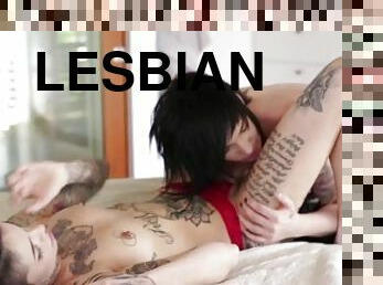 Two Lesbians Try Some Hot Toys On Each Other