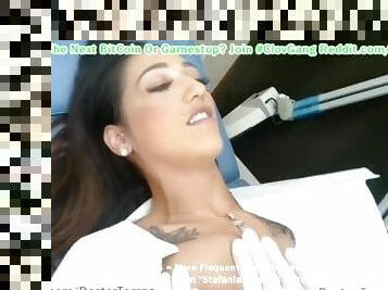 $CLOV Stefania Mafras Gyno Exam By Doctor Tampa & Nurse Lenne Lux On POV Cameras @ GirlsGoneGynoCom