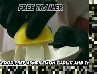 Gloved Food Prep ASMR Lemon Garlic and Thyme Trailer by HoundstoothHank