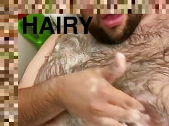 Soapy Man Tits