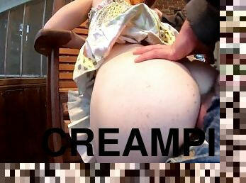 Dripping Anal Creampie