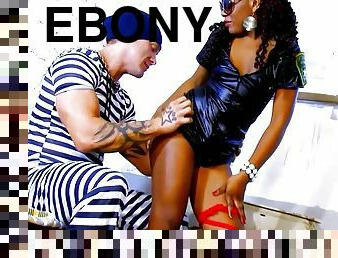 Nancy Love In Big Ass Ebony Police Girl Seduce Guy To Rough Sex