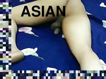 asian boy masturbating