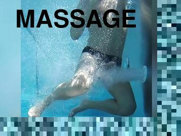 I'm a...a...addicted to spas! ...and underwater massage jet orgasms