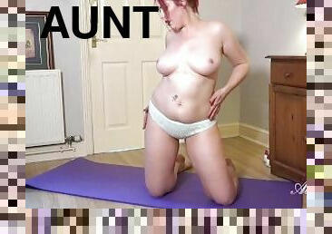 Aunt Judy's Big Tit MILFs - Busty Redhead MILF Suzie's VERY Hot Workout