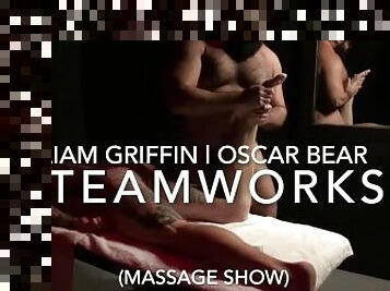 Oscar Bear live massage in Vancouver to Liam Griffin