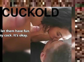 Training Cuckold Kissing : Lesson 1