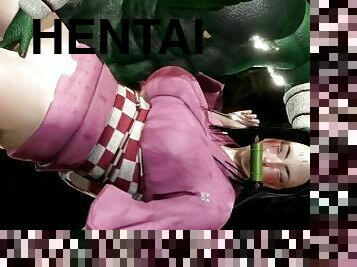 Nezuko Bukkake - Monsters Impregnate Nezuko - Demon Slayer 3D Hentai - Creampies, Cumshots, DP, BDSM