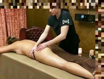 Exciting Body Massage for a Russian Girl