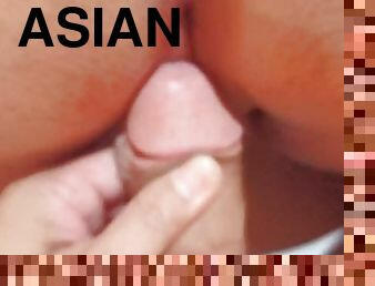 asiatisk, røv, orgasme, amatør, kæmpestor-pik, hindu, synsvinkel, fillipinsk, pik