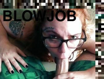 Redheaded Schoolgirl POV Blowjob & Facial Featuring Lexxx Lopez