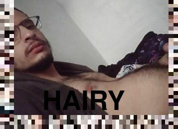 Fat gainer Fat cock Hairy guy / doing a snap ( self pleasure and joi