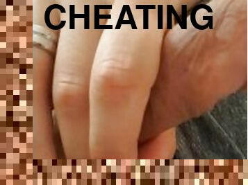 Cheating and Impregnation Fantasy // Horny Guy jerking off (with CUMSHOT)