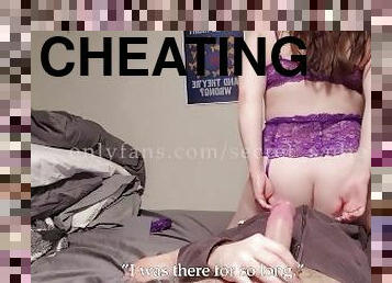 Cheating Hotwife Records Creampie On Tinder Date  Cuckold Husband Has To Watch And Clean Up