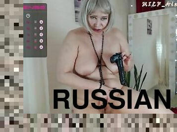 Hot Russian MILF AimeeParadise: webcam orgasm compilation...