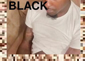 Fine Ass Black Boy Busts a Quick Load On The Couch ????:@duragenuis