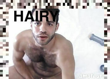 Hairy & Uncut Sexy Amateur Jock 360 Degree Orientation & Hairy Cum Explosion Of Himself