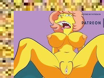 FLANDERS' WIFE LET HOMER FUCK HER (THE SIMPSONS)