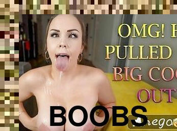OMG HE PULLED HIS BIG COCK OUT - AHEGAO - ImMeganLive
