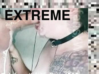 Extremely sloppy throat fuck exclusive content