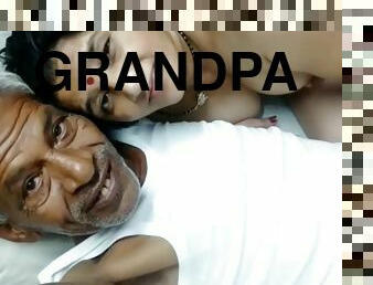Mom And Grandpa Fully Enjoy Fucking, Desi Love - Grandpa Love