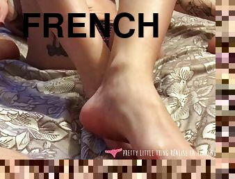 branlette, française, pieds, branlette-avec-les-pieds
