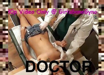 Cute Shy Teen Bella Gets Her First Gyno Exam From Doctor Tampa