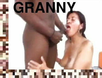 Latin granny fucked by bbc