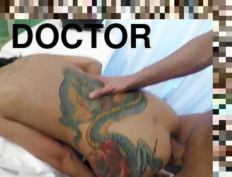 Doctor Strips And Fucks Raunchy Russian 2 - Fake Hospital