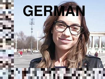 briller, offentlig, skolepige, amatør, teenager, hardcore, tysk, rolleudvælgelse, ung-18, universitet