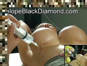 Penelope Black Diamond - Michaela boobs fill up 9.4.201 - penelope black diamond