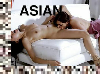asiatic, pasarica, lesbiana, hardcore, excitat, frumoasa, pizda