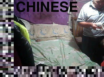 Chinese girl fuck with old man