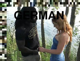 german black guy fucks young teen outdoor
