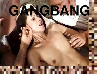 Gangbang anal session