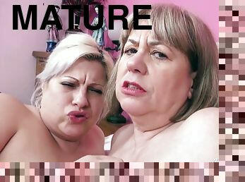 Hot Euro Mature Ladies - Masturbation, lesbian sex and hardcore compilation